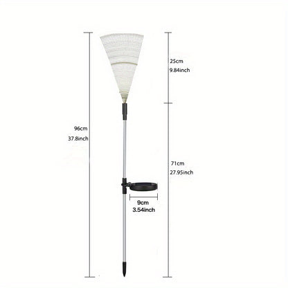 Shapeable Solar Firework Light