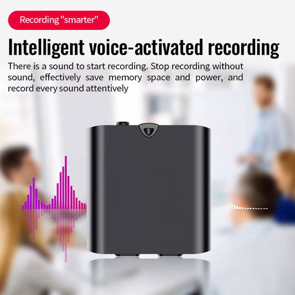 Mini magnetic voice recorder