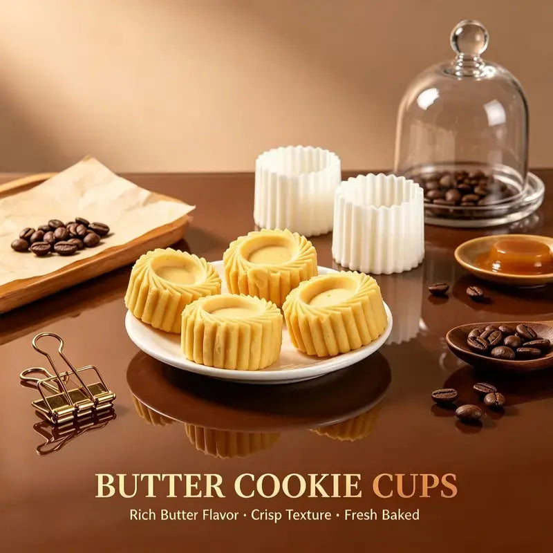 Sunflower Pattern Hand-Press Mooncake Mould