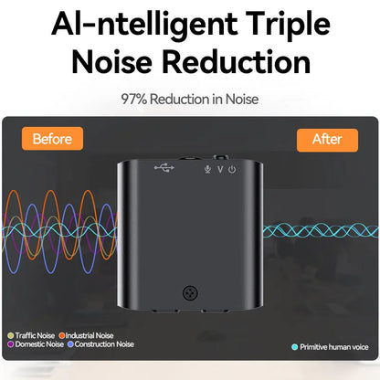 Mini Magnetic Voice Recorder with One-Touch Recording