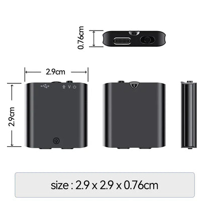 Mini Magnetic Voice Recorder with One-Touch Recording