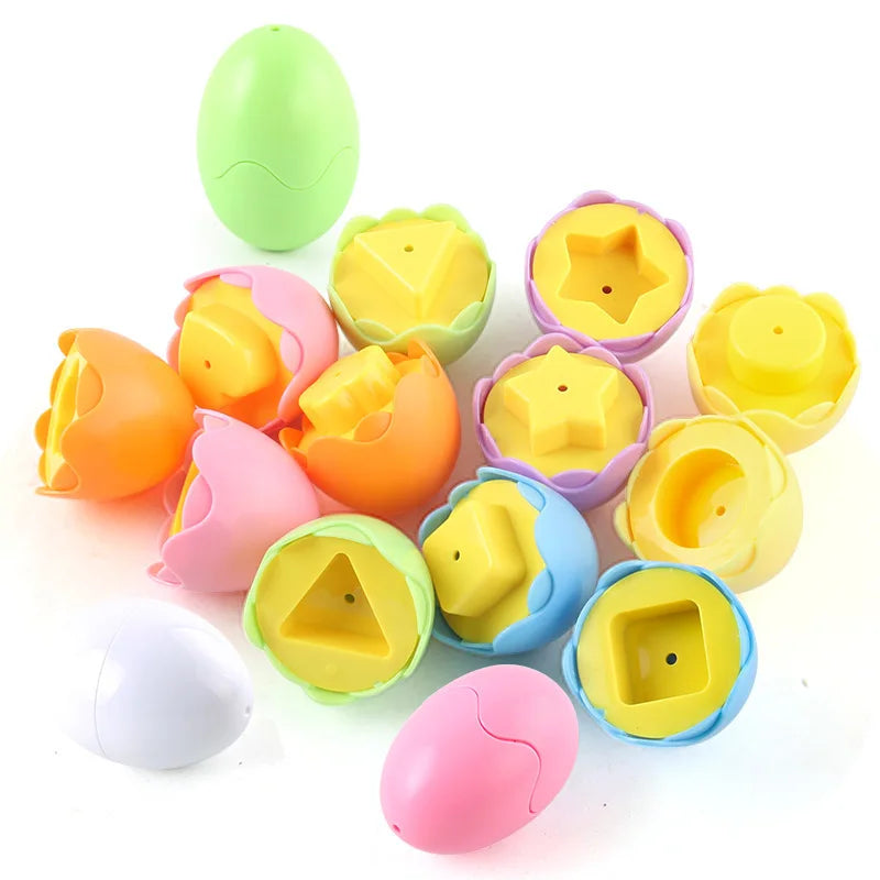 Egg Shape-Matching Puzzle – Learning Toy – product gallery image 13 | Smile Lady