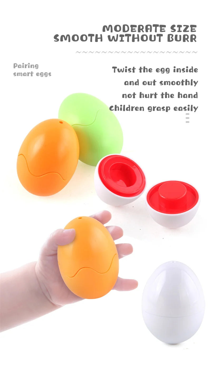 Egg Shape-Matching Puzzle – Learning Toy – product gallery image 10 | Smile Lady