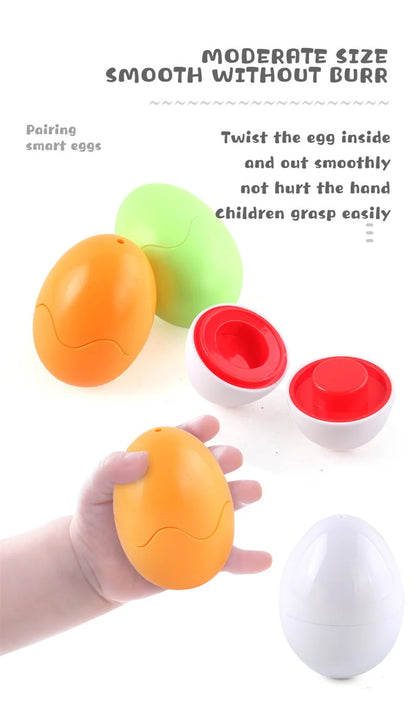 Egg Shape-Matching Puzzle – Learning Toy – product gallery image 10 | Smile Lady