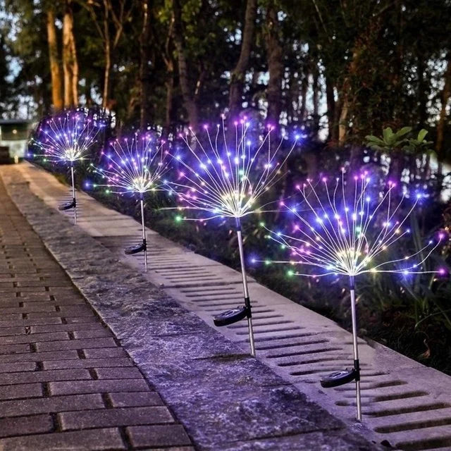 Solar Dandelion Garden Light