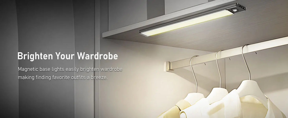 Rechargeable Motion Sensor Cabinet Light – wardrobe lighting