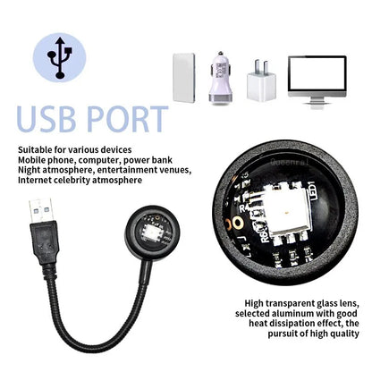 USB Sunset Projection Light – Room Decor – product detail | Smile Lady
