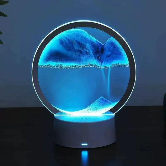 RGB Moving Sand Art Lamp – 16-Colour Light – product image | Smile Lady