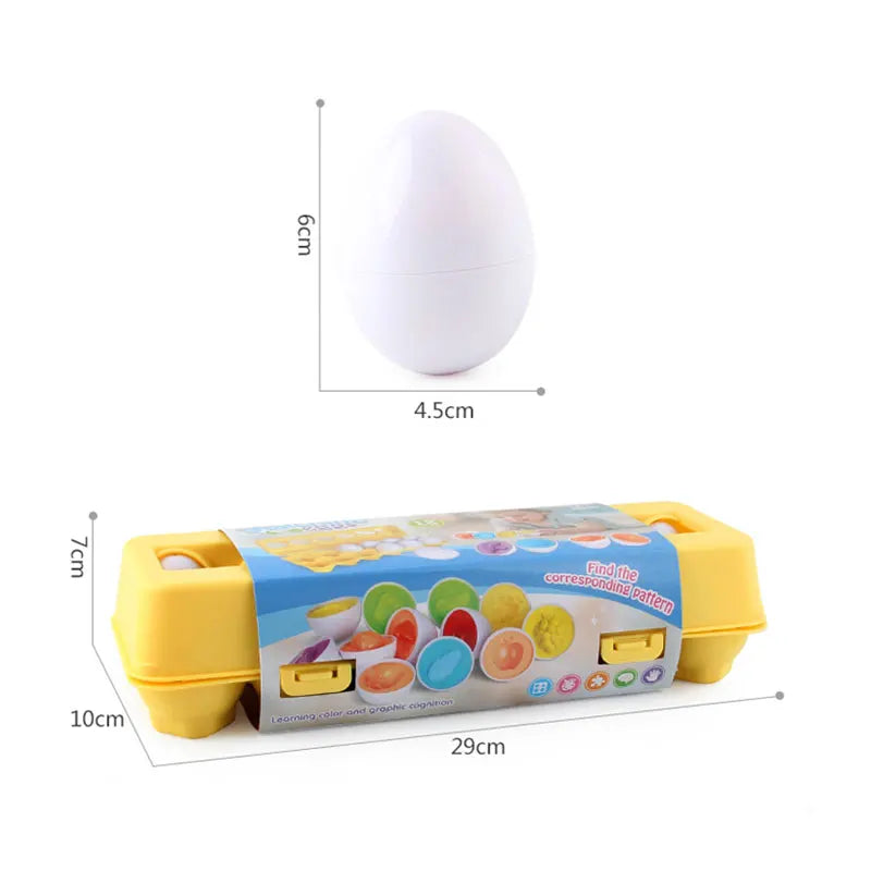 Egg Shape-Matching Puzzle – Learning Toy – product gallery image 19 | Smile Lady