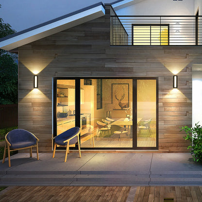 10W Outdoor LED Wall Light – garden wall installation