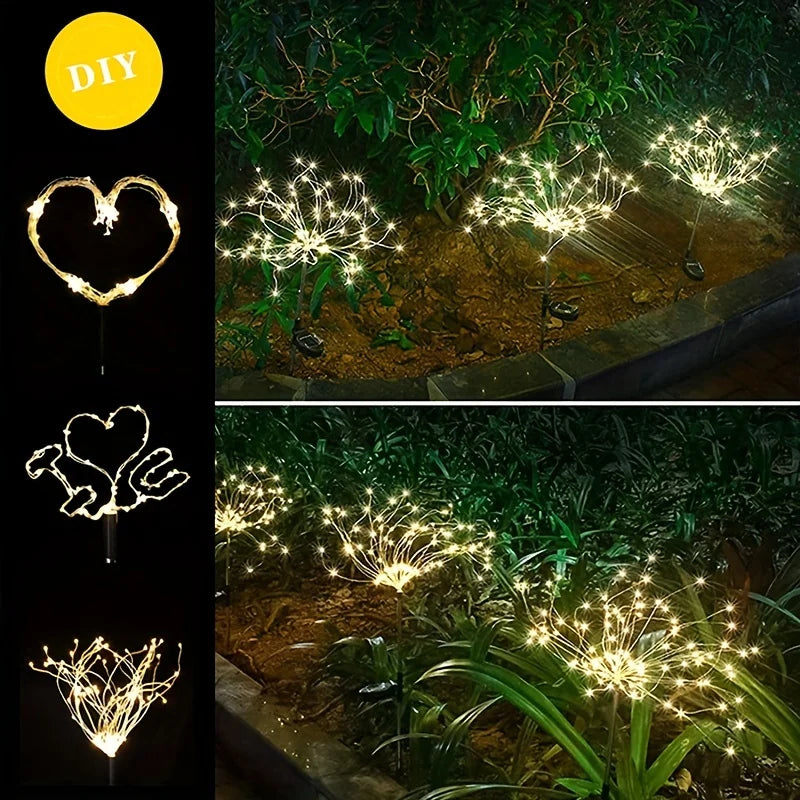 Solar Dandelion Garden Light