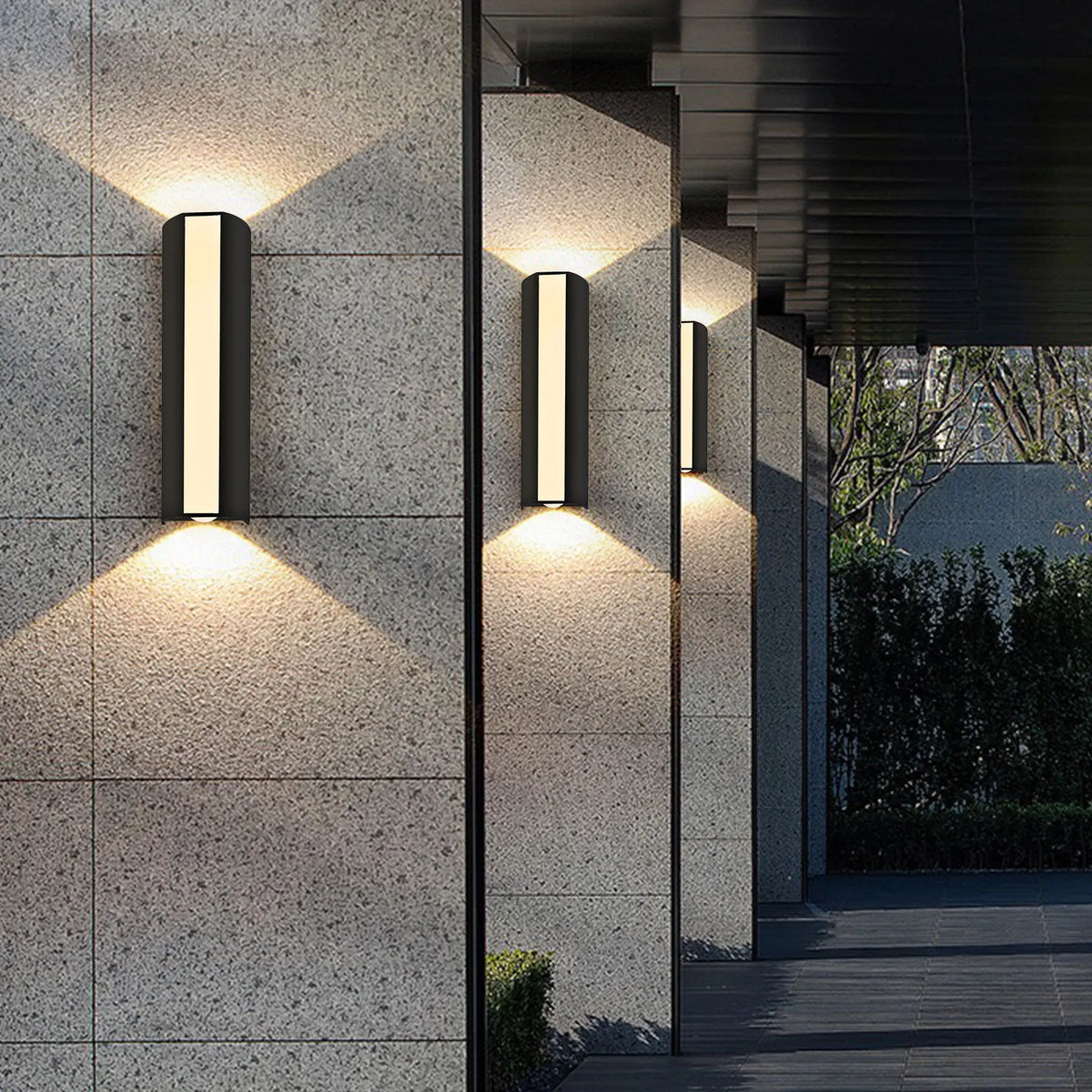 10W Outdoor LED Wall Light – porch installation