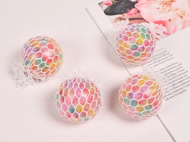 Rainbow Squishy Sensory Stress Ball – product gallery image 12 | Smile Lady