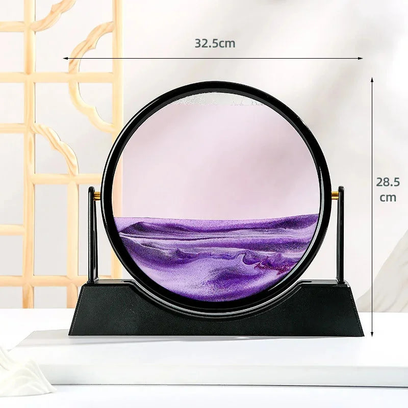 12-Inch Rotating Moving Sand Art Frame – product gallery image 11 | Smile Lady