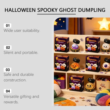 Halloween Ghost Dumpling Squishy Toy