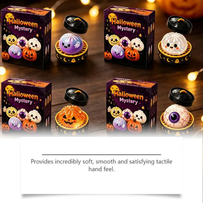 Halloween Ghost Dumpling Squishy Toy – product gallery image 19 | Smile Lady