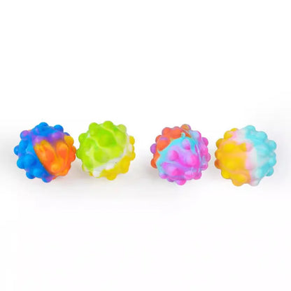 Silicone Bubble Squeeze Ball – Multi-Pack Options – style and variant reference | Smile Lady