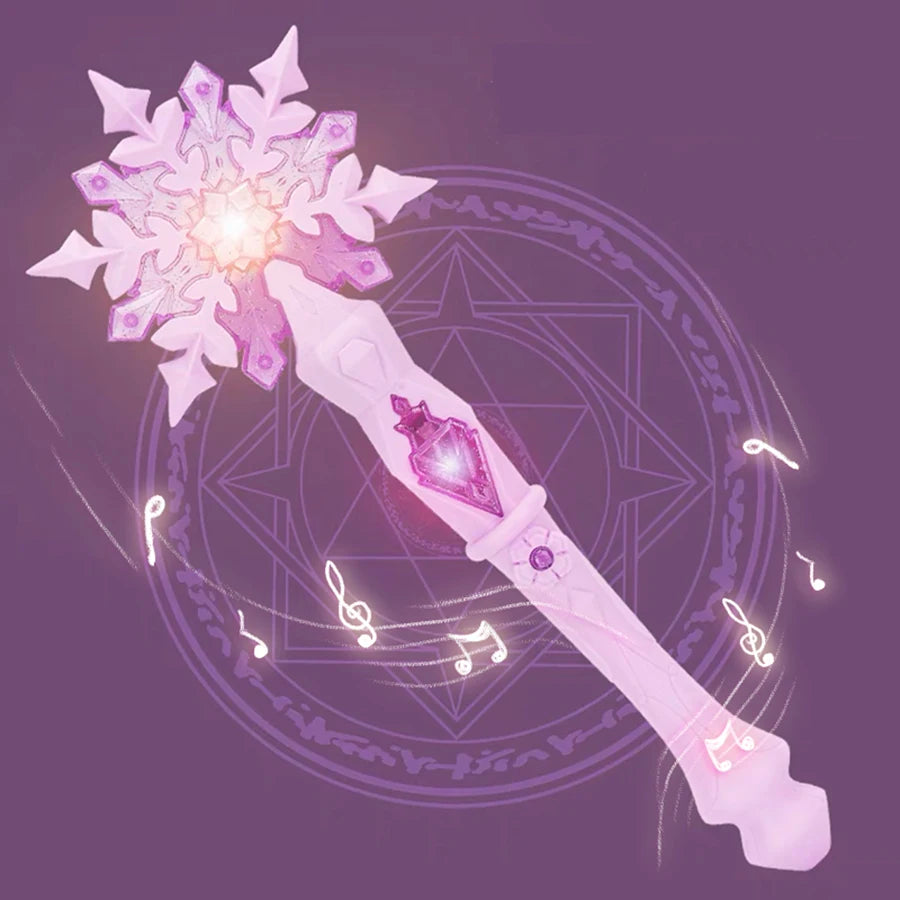 Fairy Snowflake Wand – Dress-Up Party Accessory – additional product view | Smile Lady