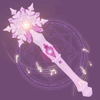 Fairy Snowflake Wand – Dress-Up Party Accessory – additional product view | Smile Lady
