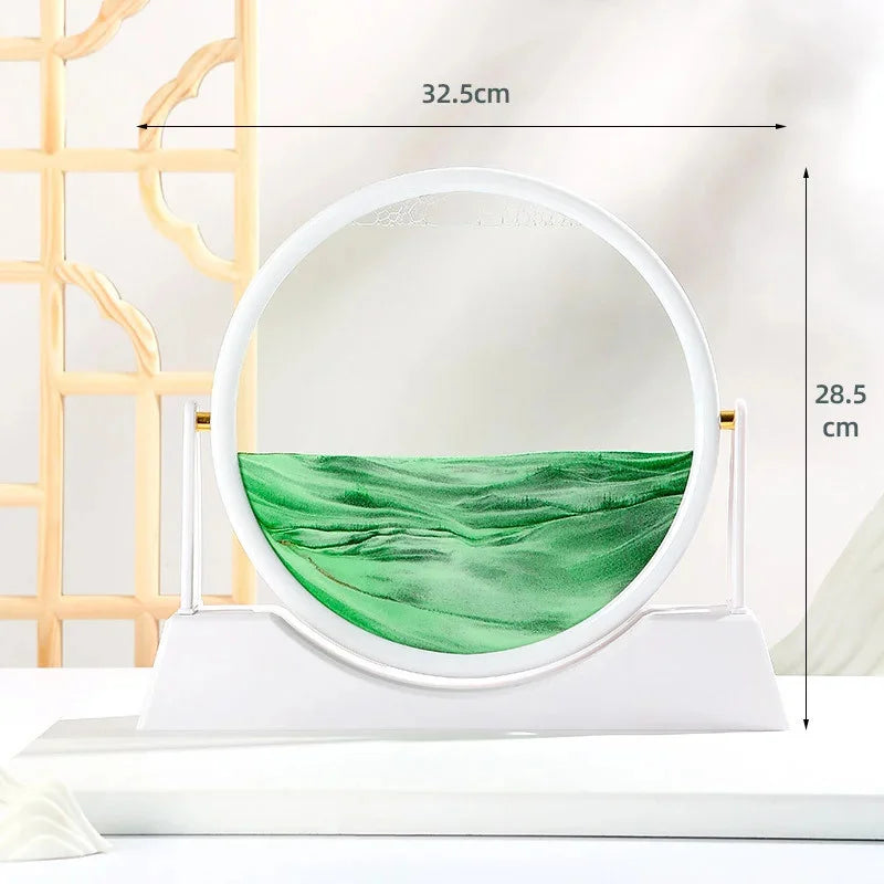 12-Inch Rotating Moving Sand Art Frame