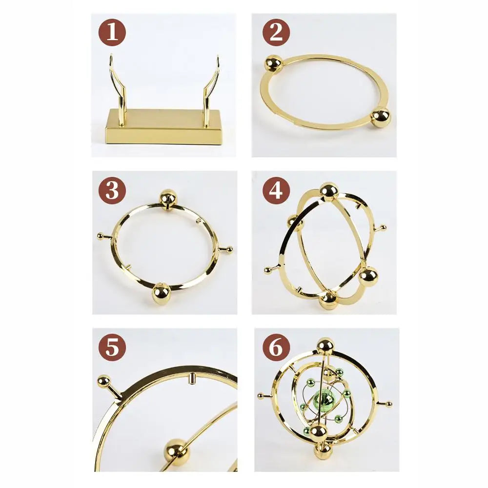 Celestial Orbit Pendulum – Kinetic Desk Decor – product gallery image 13 | Smile Lady