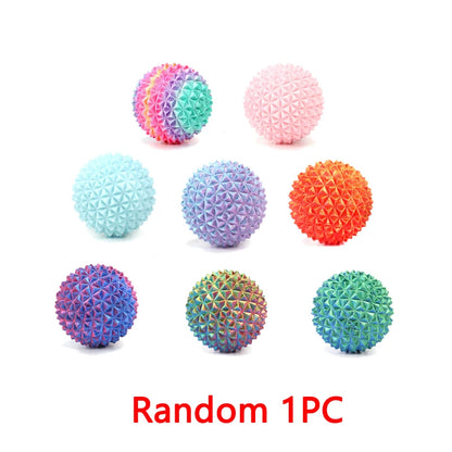 Rainbow Spiky Sensory Squeeze Ball – product gallery image 14 | Smile Lady