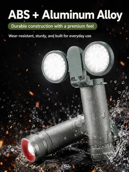 Rechargeable Torch and Camping Lantern – body materials