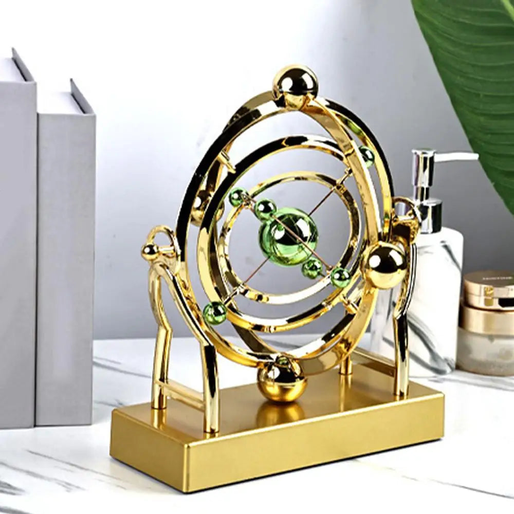 Celestial Orbit Pendulum – Kinetic Desk Decor – product detail | Smile Lady