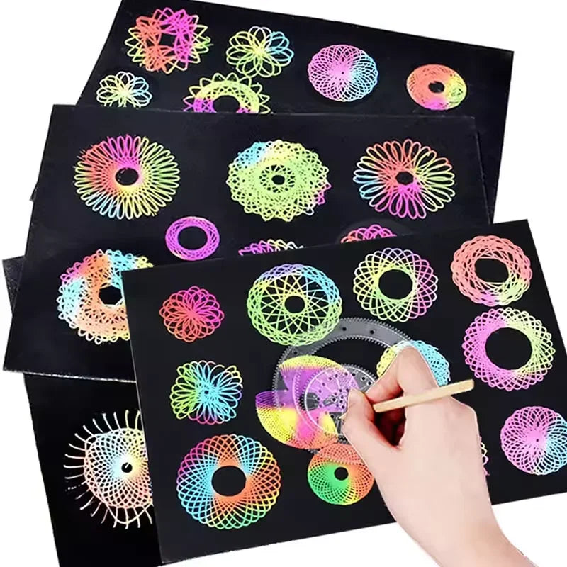 22-Piece Geometric Drawing Ruler Set – product gallery image 6 | Smile Lady
