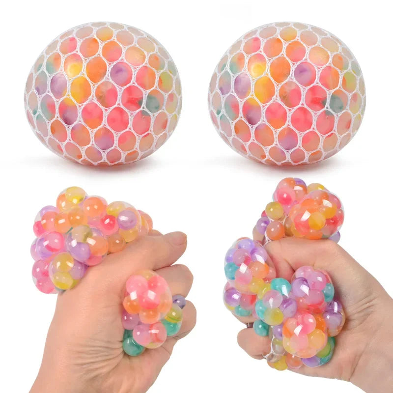 Rainbow Squishy Sensory Stress Ball – product image | Smile Lady