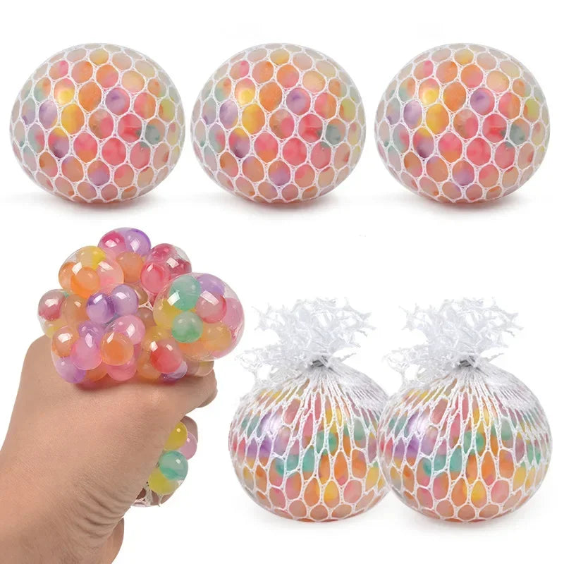 Rainbow Squishy Sensory Stress Ball – product detail | Smile Lady