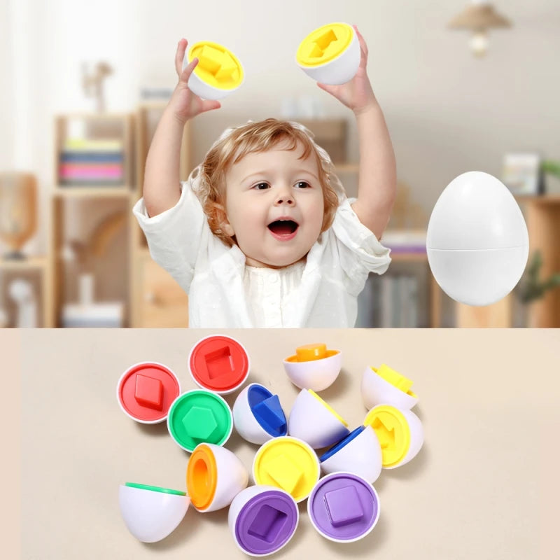 Egg Shape-Matching Puzzle – Learning Toy