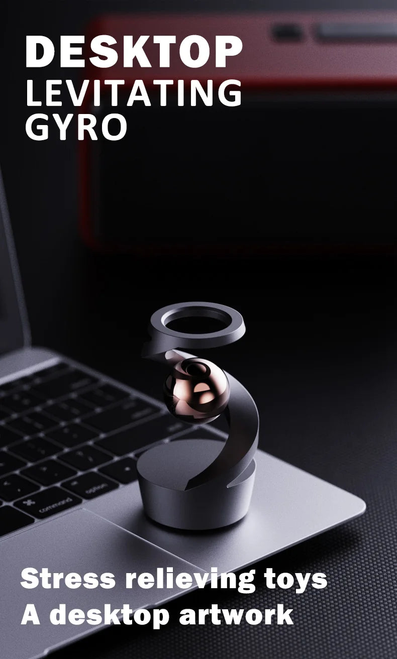 Kinetic Desk Fidget Spinner – Rotating Gyro – product gallery image 6 | Smile Lady