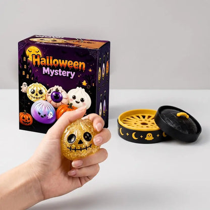 Halloween Ghost Dumpling Squishy Toy – product gallery image 14 | Smile Lady
