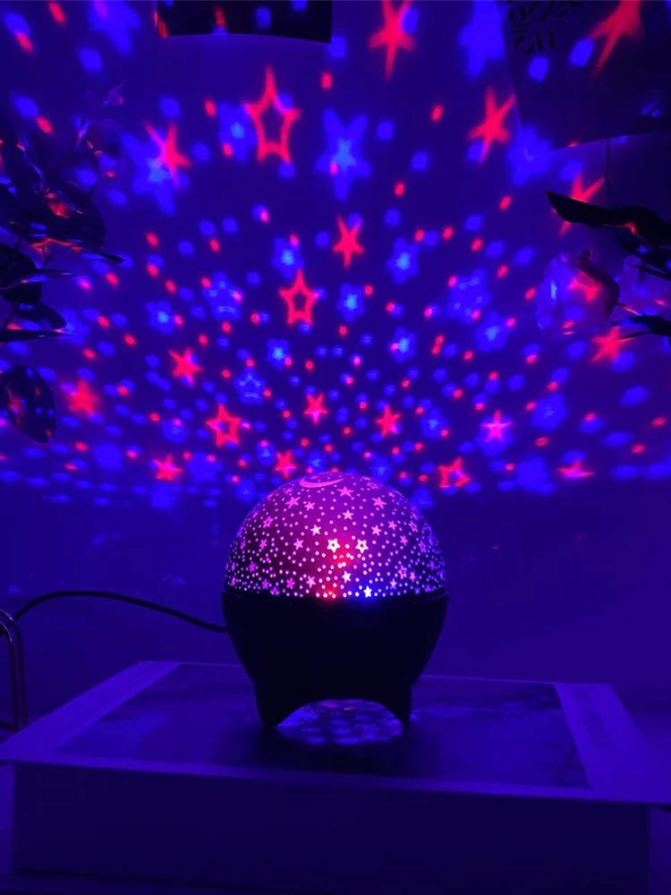 RGB Moon & Galaxy Projector – USB Night Light – product gallery image 10 | Smile Lady
