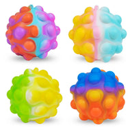Silicone Bubble Squeeze Ball – Multi-Pack Options – product image | Smile Lady