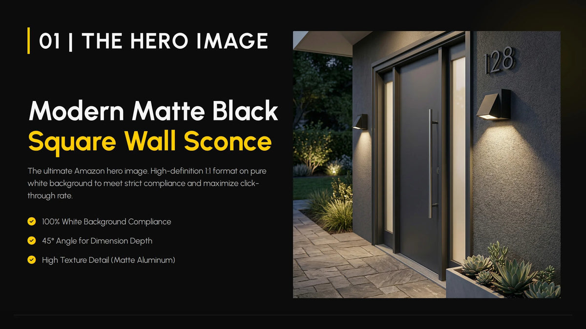 3W Outdoor LED Wall Light – porch installation example