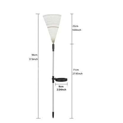 Shapeable Solar Firework Light