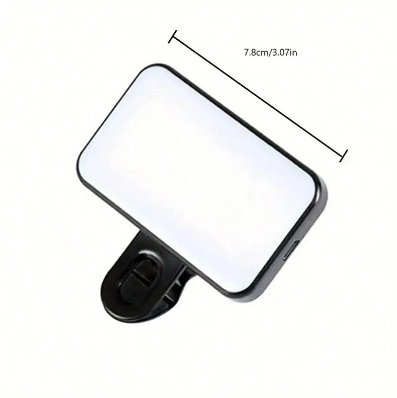 Rechargeable Clip-On Selfie Light