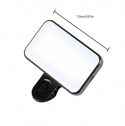 Rechargeable Clip-On Selfie Light