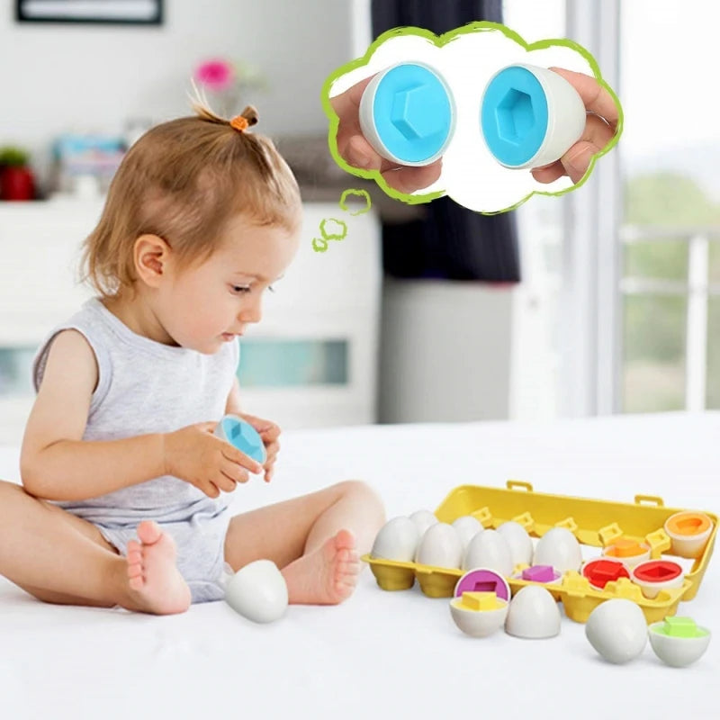 Egg Shape-Matching Puzzle – Learning Toy