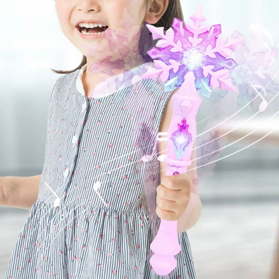 Fairy Snowflake Wand – Dress-Up Party Accessory – product detail | Smile Lady