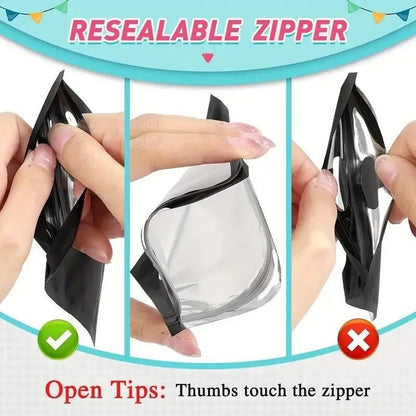 Holographic Resealable Gift Bags – Multi-Pack – product detail | Smile Lady