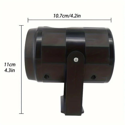 Rotating Snowflake LED Projector