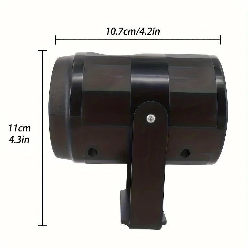 Rotating Snowflake LED Projector