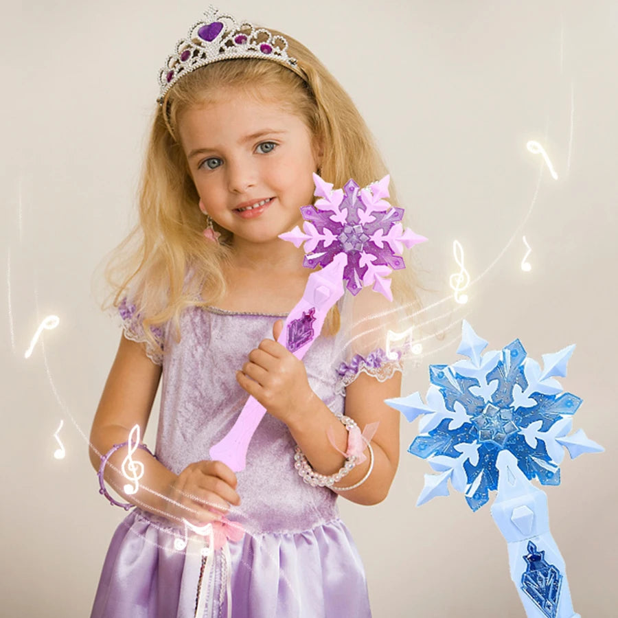 Fairy Snowflake Wand – Dress-Up Party Accessory – product image | Smile Lady