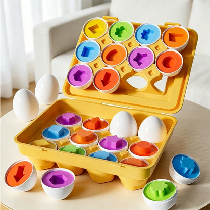 Egg Shape-Matching Puzzle – Learning Toy – product image | Smile Lady