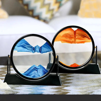 12-Inch Rotating Moving Sand Art Frame – alternate product view | Smile Lady
