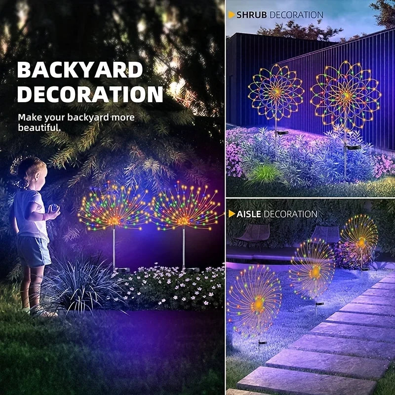 Solar Dandelion Garden Light
