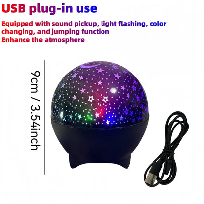 RGB Moon & Galaxy Projector – USB Night Light – product gallery image 11 | Smile Lady